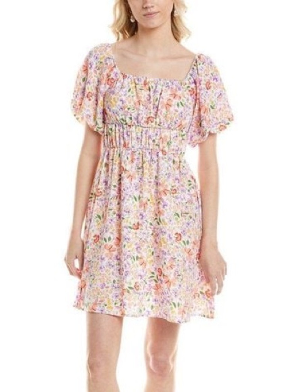 One Loved Babe Smocked Waist Dress